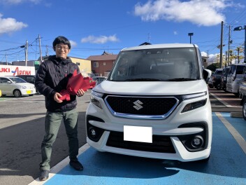 A様ソリオバンディットご納車です！